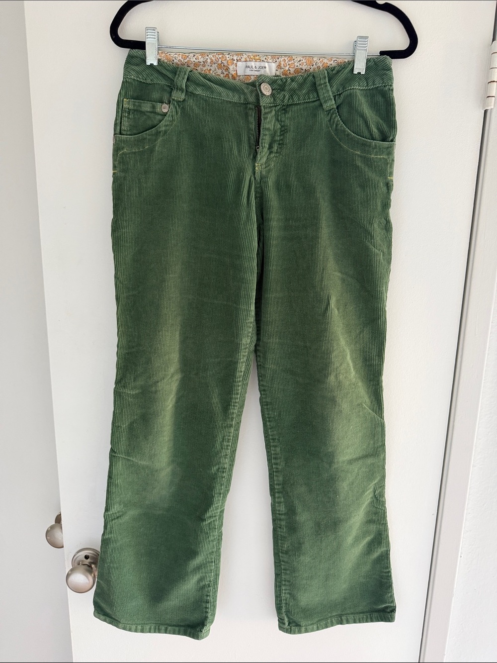 Paul & Joe for Target Green Corduroy Pants Size 9